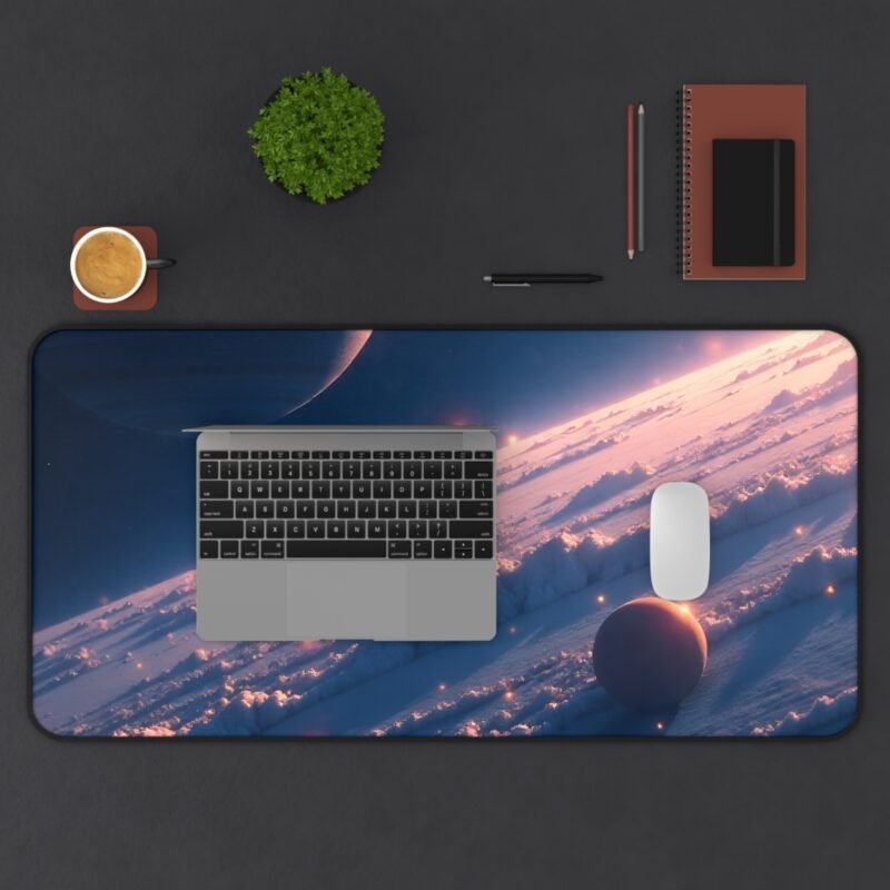 Space Desk Mat with Cosmic Landscape Design for Dreamers and Stargazers - Image 11