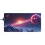 Galaxy Gaming Mouse Pad with Cosmic Design and Ultra-Smooth Surface for Gamers