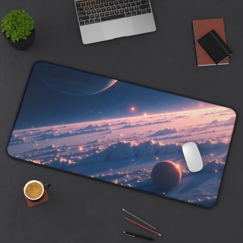 Space Desk Mat with Cosmic Landscape Design for Dreamers and Stargazers - Image 12