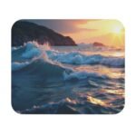 Ocean Desk Mat Coastal Sunset Design for a Tranquil and Inspiring Workspace