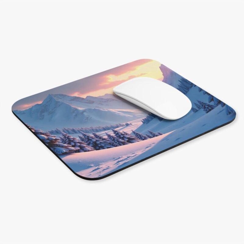 Winter Mountain Desk Mat for Serene and Inspired Workspaces - Image 3