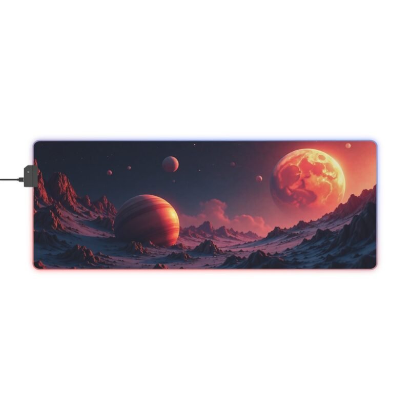 Galaxy Gaming Mouse Pad with Cosmic Design for Optimal Performance - Image 5