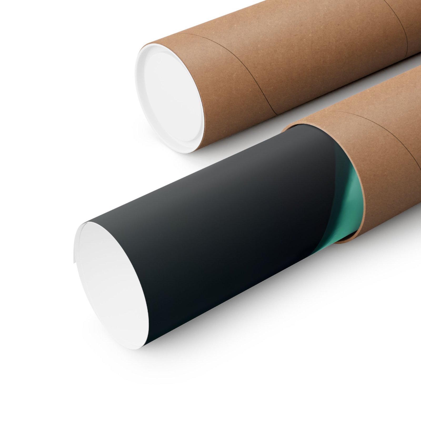 Emerald Flow Poster — Abstract Green Wall Art Print - Image 3