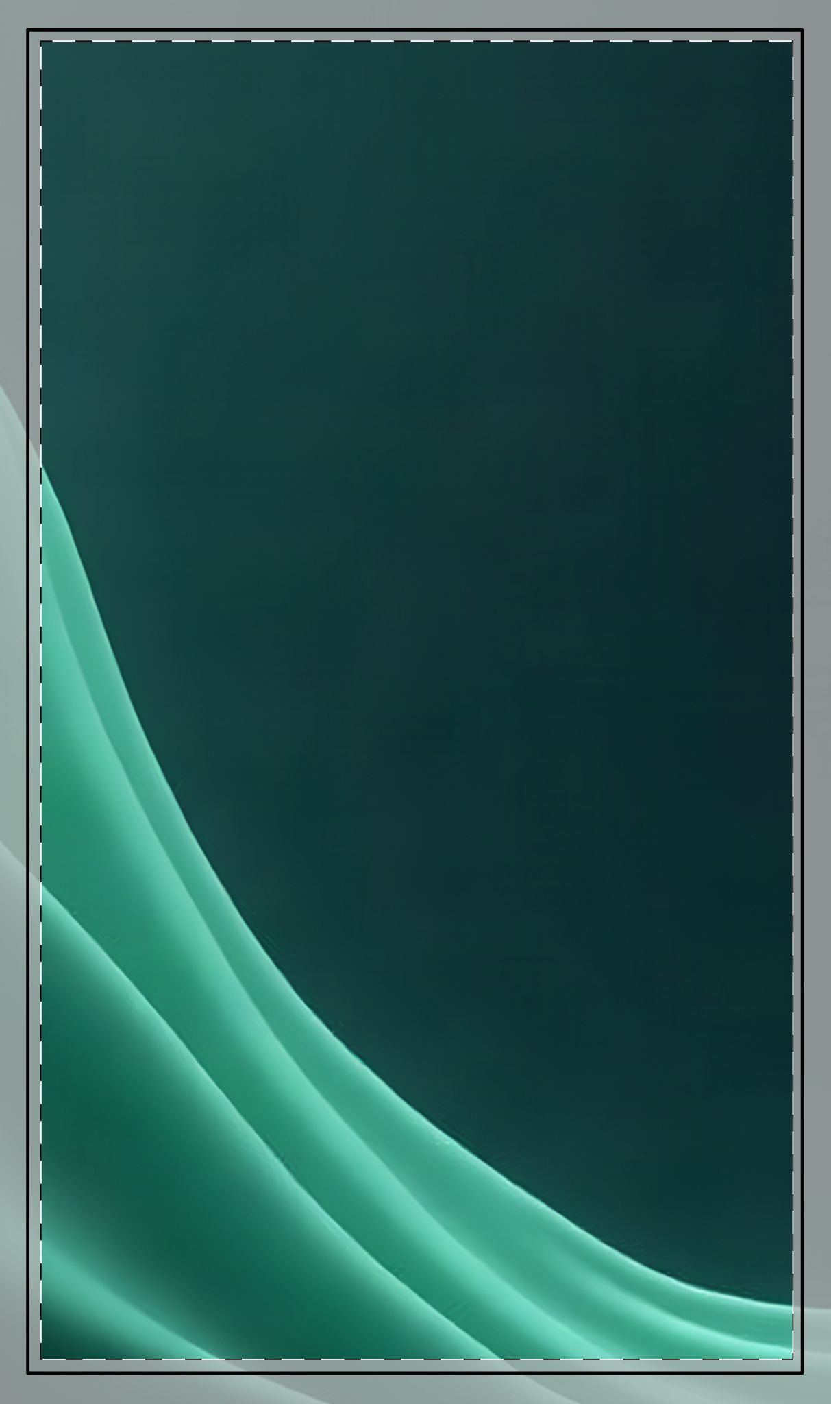 Emerald Flow XL Gaming Desk Mat — Abstract Green Extended Desk Pad - Image 4