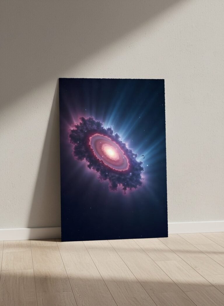 Deep Space desk mat and wall art designs