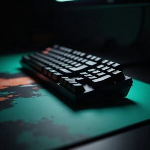 Illustrative product photography: keyboard