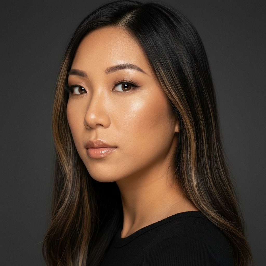Editorial headshot of Lana, the MousePady brand character